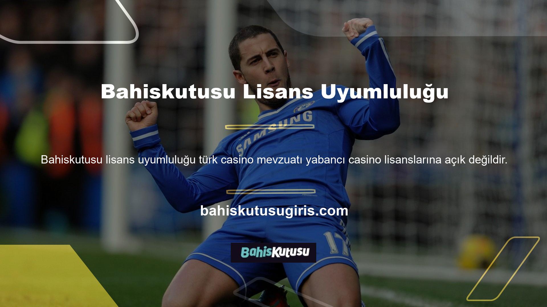 Türkiye'nin casino sitelerini işletmeyi yasadışı kılan yasalara sahiptir